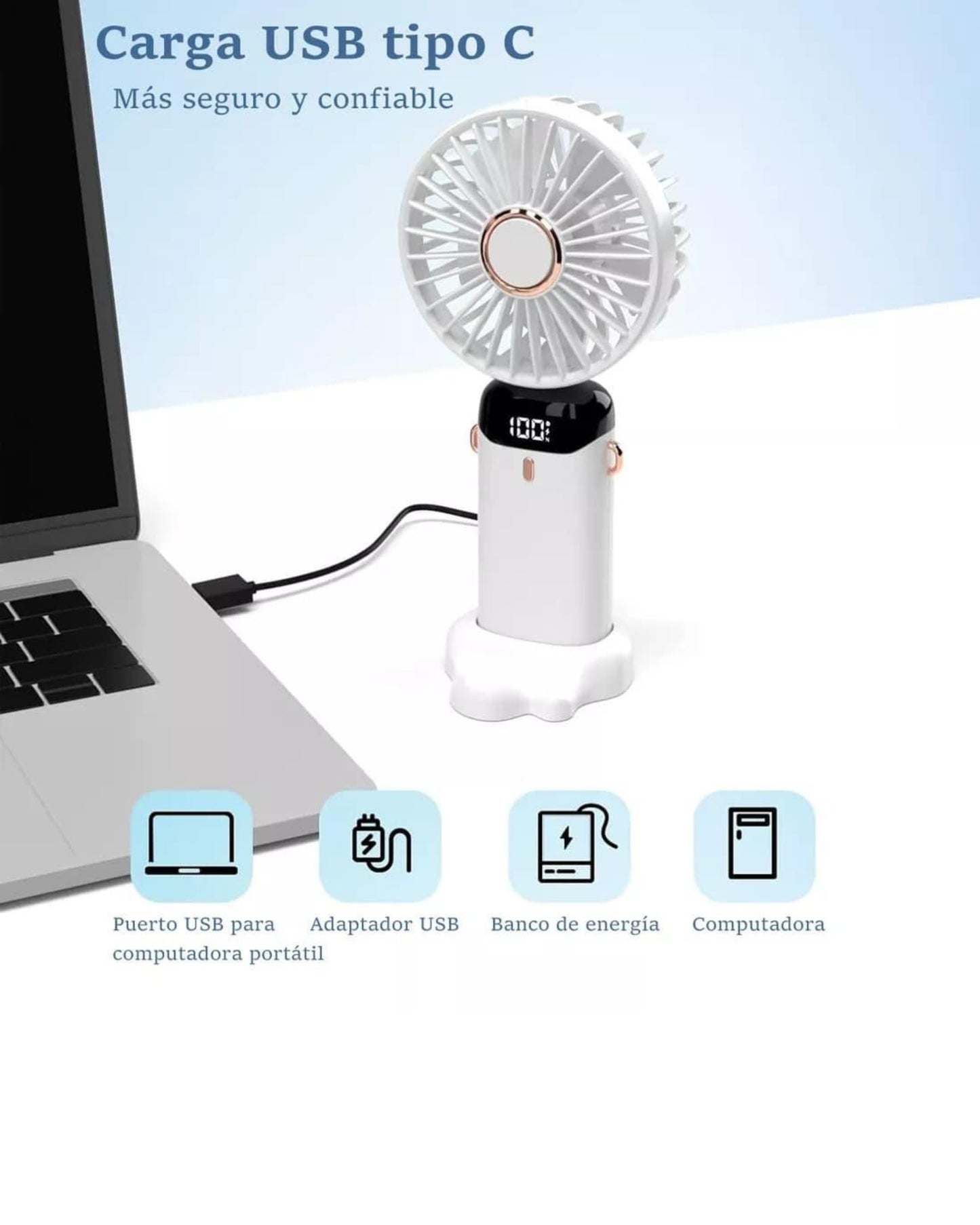 Mini Ventilador Portatil